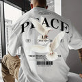 טי שירט אוברסייז PEACE